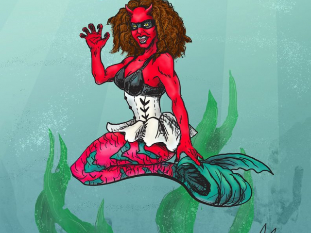 Anny Malla Devilfish Mermaid