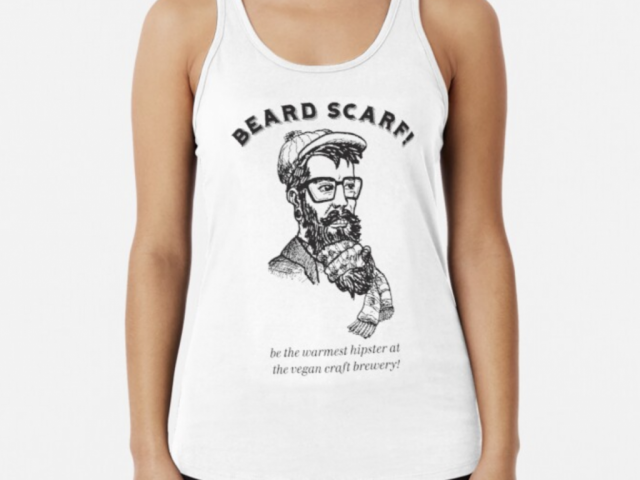 Beard Scarf T-Shirt