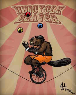 Fabled Unicycle Beaver